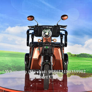 Triciclo eléctrico de dos personas para personas con movilidad reducida, nuevo diseño de <span class=keywords><strong>2022</strong></span>, para pasajeros, <span class=keywords><strong>Taxi</strong></span>, motocicleta de tres ruedas, Scooter de 2 asientos - Product Image 3
