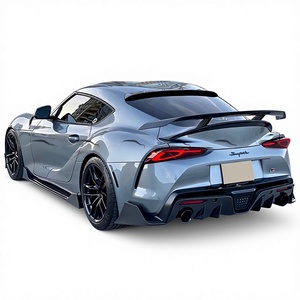 Alerón Trasero de Fibra de Carbono Negro para Toyota Supra GR A90 A91 MK5 1993-2002, Estilo Deportivo - Product Image 1