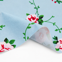 Housses de canapé et de chaise extensibles en tissu tricoté Spandex/Polyester Soie de Lait, respirantes, légères, résistantes aux plis, à motif floral, directement de l'usine