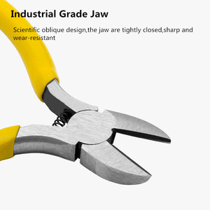 YTH alat perbaikan gitar, logam Bass Fret kawat tang penarik Tang senar pemotong alat Luthier gunting musik instrumen alat perbaikan - Product Image 5