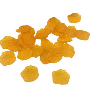 2025 Fábrica al por mayor Esmerilado Acrílico Lucite Flor Cuentas a granel Personalizado 500 g/lote Caliente Colorido Esmerilado Acrílico Cuentas en 26*29MM - Product Image 4