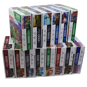 Grand <span class=keywords><strong>Puzzle</strong></span> en carton pour adultes, <span class=keywords><strong>prix</strong></span> d'usine, haute qualité, <span class=keywords><strong>1000</strong></span> <span class=keywords><strong>pièces</strong></span> - Product Image 1
