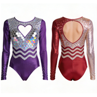 Justaucorps de ballet artistique pour femme avec strass brillants - Design luxueux et mystique en Spandex, Polyester et maille, couleur personnalisable pour la performance