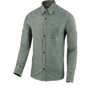 เสื้อเชิ้ตบาวาเรียนสีเทาสำหรับผู้ชายสำหรับเทศกาลอ็อกโทเบอร์เฟสต์ ผ้าฝ้ายแบบดั้งเดิม ไซส์ S ถึง 4XL - Product Image 1