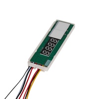 Interrupteur inductif 12V 60W pour miroir de salle de bain intelligent avec gradation de couleur unique, fonction anti-buée et affichage de l'heure et de la température