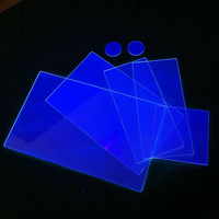 Scintillateurs en plastique haute sensibilité pour la détection des rayons gamma, X et neutron, sur mesure (feuille, bloc, tige, cylindre), OEM