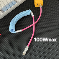 Kabel Pengisian Daya Super Cepat Kabel Data Jalinan Jala Berwarna Kabel Pengisian Daya Warna-warni Kabel USB Mobil CarPlay untuk Ponsel