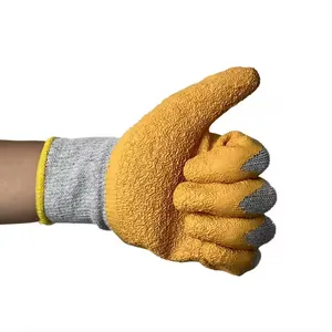 Best Seller 2024 Garden Saftey Latex Work Mens Work Fishing Cut Resistant Gloves Safety Gloves For Work