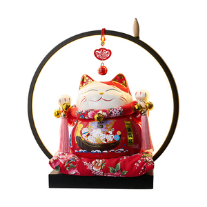 <span class=keywords><strong>Tirelire</strong></span> en céramique pour porte-bonheur, décoration de maison japonaise, <span class=keywords><strong>tirelire</strong></span> en forme de <span class=keywords><strong>chat</strong></span> - Product Image 1