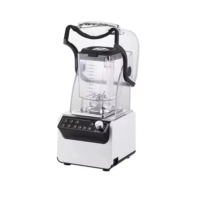 High Speed Variable Speed Industrial Commercial Blender Heavy Duty Stainless Steel Plastic 5+ Speeds 2L Capacity Smoothie