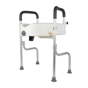 Asiento de inodoro personalizado para ancianos, asiento de paciente, inodoro plegable de aluminio, silla de inodoro, silla de noche con inodoro - Product Image 3