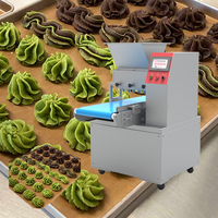 Machine automatique de fabrication de petits biscuits/cookies en acier inoxydable 304, nouvelle, avec déposeur de beurre multipoint