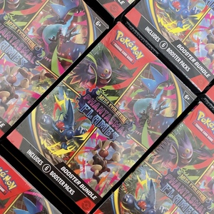 [100% Oficial] Caja Sellada PTCG Pokemoned Phantasmal <span class=keywords><strong>Flames</strong></span> Booster Bundle - ME02: Paquete de Cartas Coleccionables Phantasmal <span class=keywords><strong>Flames</strong></span> - Product Image 1