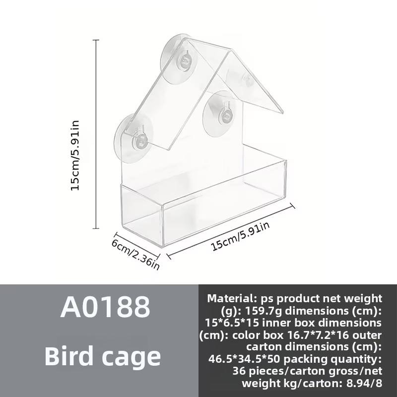 01 Bird Cage Model A  15*6.5*15cm