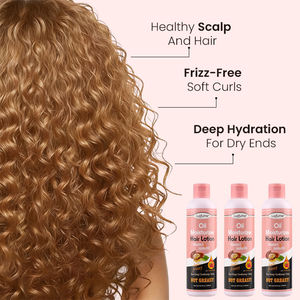 Set Completo para el Cuidado del Cabello, Aceite Nutritivo, Loción Hidratante para el Cabello, Espuma, Loción Envolvente, Fijador de Peinado Duradero, Spray para el Cabello - Product Image 2