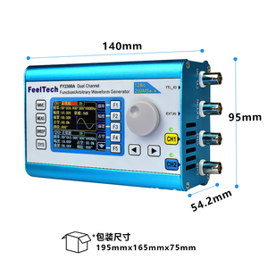 Fy2300 12Mhz <span class=keywords><strong>20MHz</strong></span> <span class=keywords><strong>DDS</strong></span> chức năng tín hiệu máy phát điện tùy ý dạng sóng kênh kép sóng sin tần số tương thích 200msa/S - Product Image 2