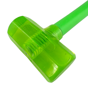<span class=keywords><strong>Maillet</strong></span> en <span class=keywords><strong>caoutchouc</strong></span> vert transparent 390G avec manche en plastique pour l'installation de carreaux, l'assemblage de meubles en bois, le bricolage et la pose de revêtements de sol – Outil à main - Product Image 4