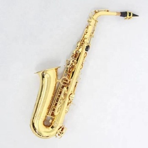 <span class=keywords><strong>Saxophone</strong></span> alto Mib Corps en laiton <span class=keywords><strong>Saxophone</strong></span> <span class=keywords><strong>pas</strong></span> <span class=keywords><strong>cher</strong></span> Pour débutants <span class=keywords><strong>Saxophone</strong></span> alto en laque d'or - Product Image 2