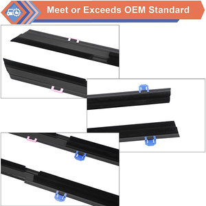 Precio más bajo OEM 68210-0D190 68160-0D190 68230-0D160 68180-0D190 Burlete de moldura de ventana negra con alta calidad - Product Image 3
