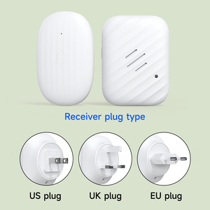 Mini <span class=keywords><strong>sonnette</strong></span> <span class=keywords><strong>sans</strong></span> <span class=keywords><strong>fil</strong></span> à volume élevé pour anneau électronique de batterie de cloche de <span class=keywords><strong>porte</strong></span> d'<span class=keywords><strong>entrée</strong></span> de jardin pour la maison appartement école Villa extérieure - Product Image 6