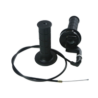 Cylindre maître hydraulique universel en aluminium 22 mm 7/8 50cc 150cc 250cc avec levier de frein et accélérateur rotatif pour moto tout-terrain, VTT et Dirt Bike