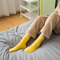 Chaussettes chaudes pelucheuses pour l'hiver, nouveau Style, personnalisé avec Logo de broderie, roses, chaud,