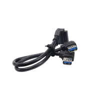 Cable de Transmisión de Escritorio de Nylon Lesozoh PC de 7 Pines SATA de 180 Grados y 12 Gbps RS485/RS422 para Computadora