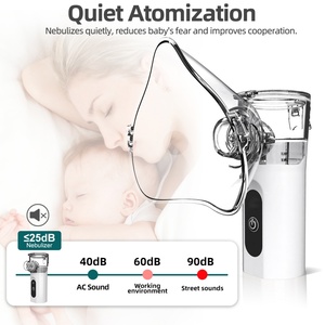 Nébuliseur portable silencieux rechargeable pour soins personnels, inhalateur facial pour enfants, pulvérisateur hydratant à domicile - Product Image 4