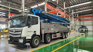 Camion à béton JIUHE 62m 58m 52m, pompe à béton à flèche, camion à béton, pompes à béton à flèche, camion à vendre - Product Image 3