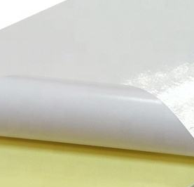 JOHNSON 70g Eco <span class=keywords><strong>papier</strong></span> <span class=keywords><strong>thermique</strong></span> rouleau Jumbo adhésif en caoutchouc simple face 60g doublure en verre jaune - Product Image 3