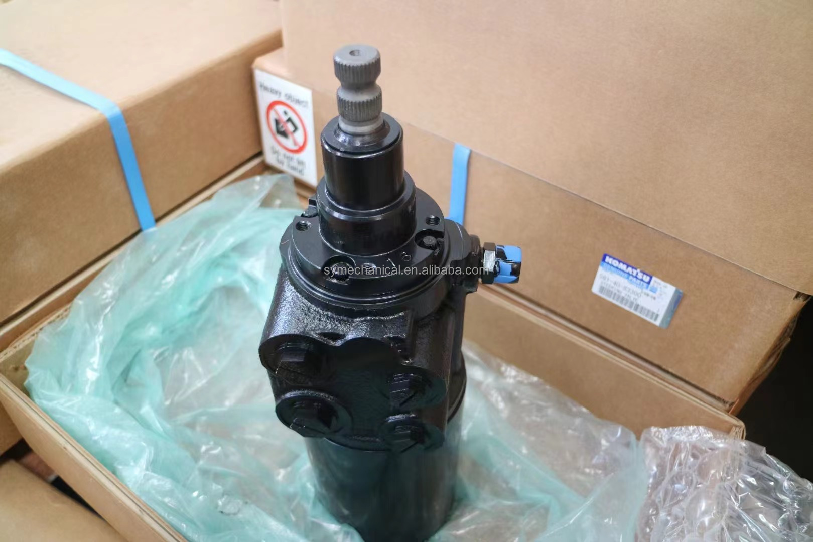 スパルコ クイックリリース スプラインタイプ 本物 HD785-7用ステアリングバルブ561-40-83300珍しい純正部品