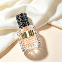 Bouteilles de parfum en verre de luxe à fond épais et forme spéciale, étanches, 50 ml et 100 ml, vente en gros