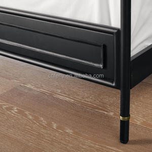 Meubles à cadre métallique de Style américain, chambre à coucher, maison, <span class=keywords><strong>lit</strong></span> rembourré, <span class=keywords><strong>lit</strong></span> à <span class=keywords><strong>baldaquin</strong></span> de luxe, offre spéciale - Product Image 5