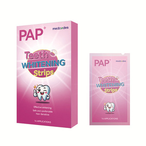 Custom Made PAP <b>Teeth</b> <b>Whitening</b> Strips Mint Flavor Portable <b>Whitening</b> For Adults - Product Image 2