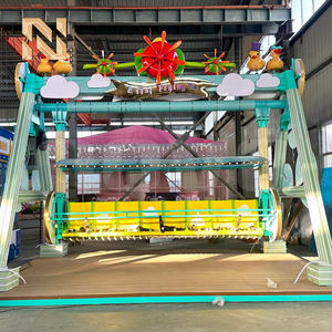 Manège familial Happy Swing Ride, 16 places, pour enfants et adultes, <span class=keywords><strong>centre</strong></span> de jeux d'extérieur, attraction de fête foraine, certifié CE, vente directe - Product Image 1