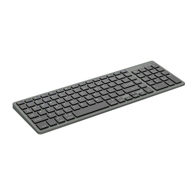 New HT-K367 Full Size Wireless Keyboard for Android/iOS/10/Pad/Tablet 2.4Ghz USB-C Slim Design ABS Material Plug and Play