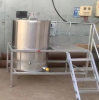 Machine de fabrication de savon à bon prix Réservoir de mélange Mélangeur de saponification de savon Réservoir de mélange de savon liquide