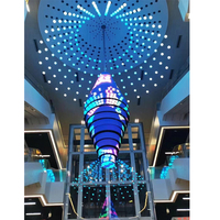 Module Led souple Écran d'affichage led intérieur publicitaire Écran TV led flexible vertical souple P1.8 p2 p2.5 module Led flexible