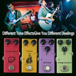 Pédale d'effets pour guitare électrique True Bypass Mini Type Unique Overdrive Lead Digital Delay Metal - Product Image 5
