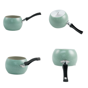 Olla para Leche/Café <span class=keywords><strong>de</strong></span> Aluminio Prensado con Revestimiento Antiadherente <span class=keywords><strong>de</strong></span> Cerámica/Mármol, Accesorios <span class=keywords><strong>de</strong></span> Cocina, Cacerola para Salsas, Cafetera Turca - Product Image 2