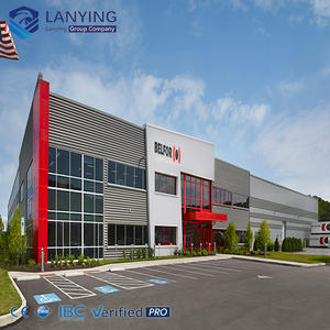 Bâtiment de lavage de voitures préfabriqué en acier, <span class=keywords><strong>Baie</strong></span> de lavage de voitures en acier, Showroom de voitures 4S préfabriqué en acier avec panneaux isolants - Product Image 5