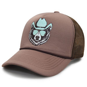 Casquette Trucker personnalisée avec mousse respirante sur le devant et dos en maille, fermeture à boutons-pression en plastique réglables – Approvisionnement direct usine - Product Image 3