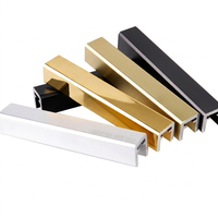 Rampe en aluminium flexible 20/30 pour balustrade en verre sans cadre extrêmement étroite, pour intérieur, extérieur, balcon et escalier