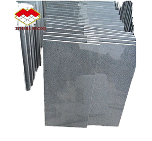 Dalle de granit noir poli, affûté et flammé G654 de Chine pour comptoir de cuisine, décoration intérieure, dessus de lavabo et revêtement de sol - Product Image 1