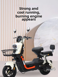 Bicicleta Urbana con Motor sin Escobillas de 500W 48V, Batería de Plomo-Ácido, Diseño Ligero, Suspensión Delantera, Pantalla LCD - Product Image 4