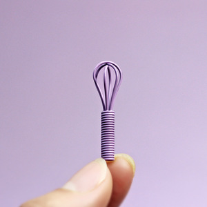Nuevo estilo de Navidad estilo rojo Mini mezclador miniatura casa de muñecas mezclador cocina Diy juguete resina artesanía muñeca Accesorios - Product Image 6