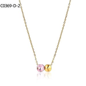 Collar de moda C0369 para mujer, joyería de alta calidad - Product Image 3