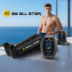 Leg Massager Boots CE Smart 8 Chamber Sequential Air Compression for Sports Recovery Heating Wellness Home Use OEM ODM - Product Image 2