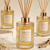 AIKUN Diffuseur d'arômes de luxe à durée de parfum réglable de 30 à 90 jours, coffret cadeau personnalisé pour les programmes de spa