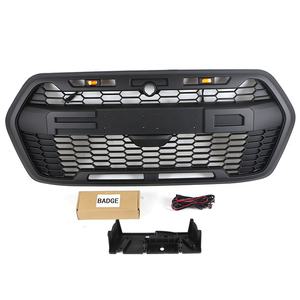 Parrilla de Parachoques Delantero Negra para SUV, Piezas de Automóvil, Rejilla Frontal de ABS Modificada a Medida, Compatible con <span class=keywords><strong>TRANSIT</strong></span> <span class=keywords><strong>TRAIL</strong></span> MK8 2019-2024 (EURO) - Product Image 4